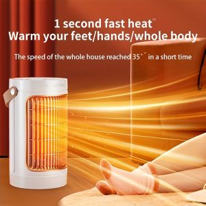 Portable Smart Heater With Handle - 1500W Advanced Blower And Heater With Constant Temperature, Automatic Power-Off, Silent Operation, And Energy Efficient - Ideal For Home And Office